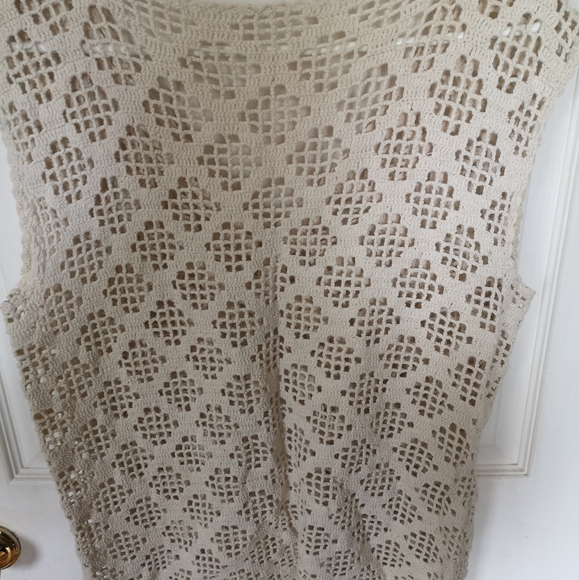 Vintage crochet vest - Picture 4 of 4